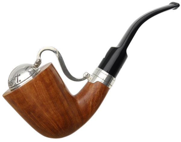 Italian Estate Alberto Bonfiglioli Collectors Edition Smooth Bent Dublin with Silver Windcap (2005) (Unsmoked)