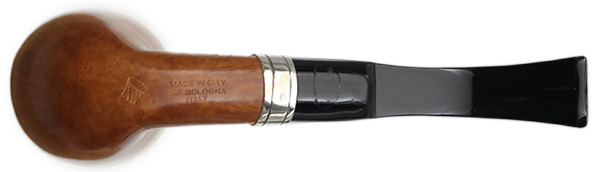 Italian Estate Alberto Bonfiglioli Collectors Edition Smooth Bent Dublin with Silver Windcap (2005) (Unsmoked)