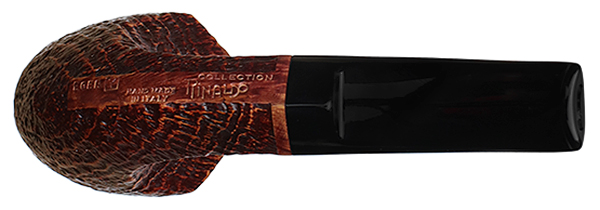 Italian Estate Rinaldo Egea Collection Partially Sandblasted Bent Dublin (Y) (Unsmoked)