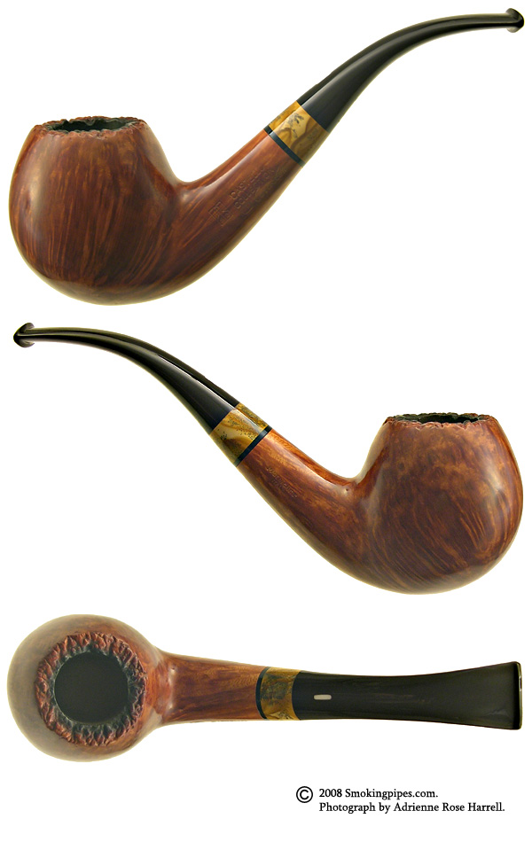 Italian Estate Castello Collection Bent Apple with Stem Inlay (KK) (2000)