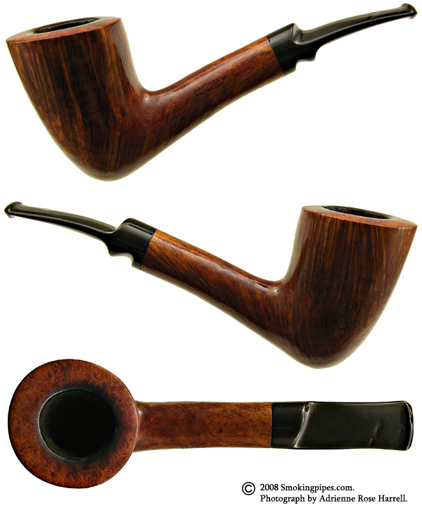 Italian Estate Savinelli Autograph Smooth Freehand Bent Dublin (5)