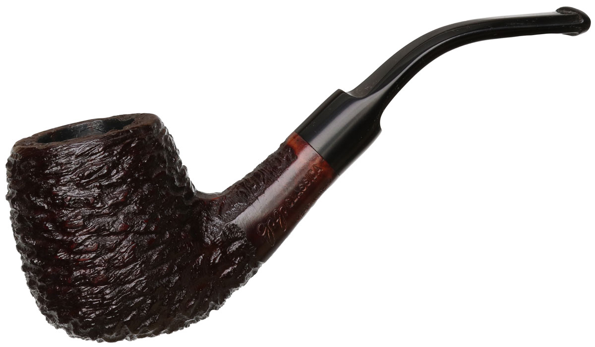 Italian Estate Gigi Classica Rusticated Bent Billiard (Unsmoked)
