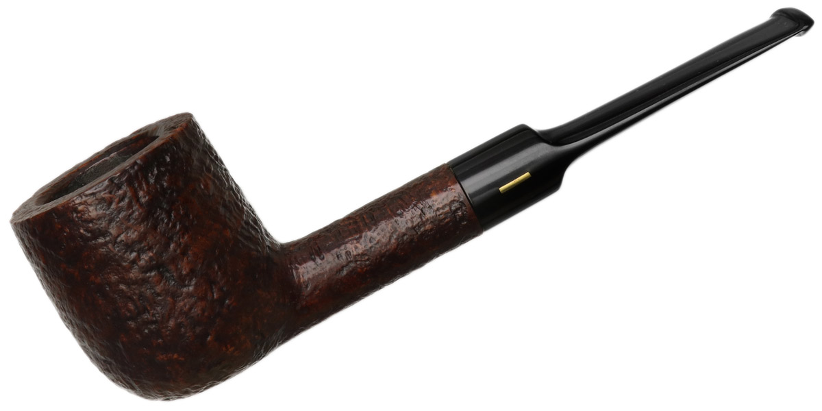 Italian Estates: Savinelli de Luxe Milano Sandblasted (124) Tobacco Pipe