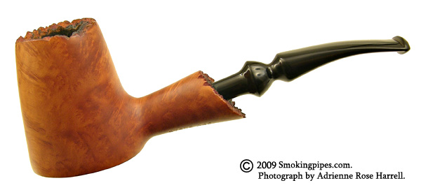 Italian Estate Stone Age Natural Freehand Volcano Poker (610)