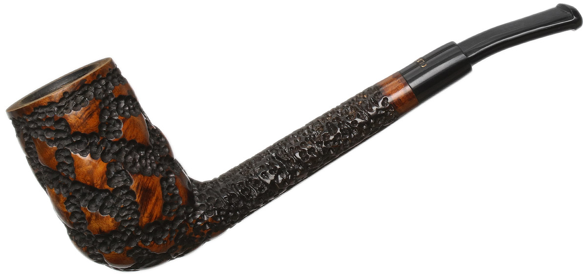 Italian Estate Old-Vic Minaret Carved Bent Billiard (8473)