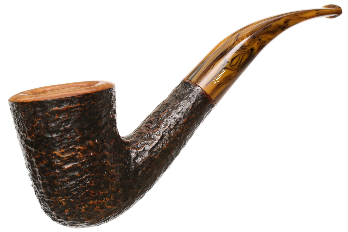 Italian Estate Savinelli Tundra Rusticated (611 EX) (6mm) (Unsmoked)