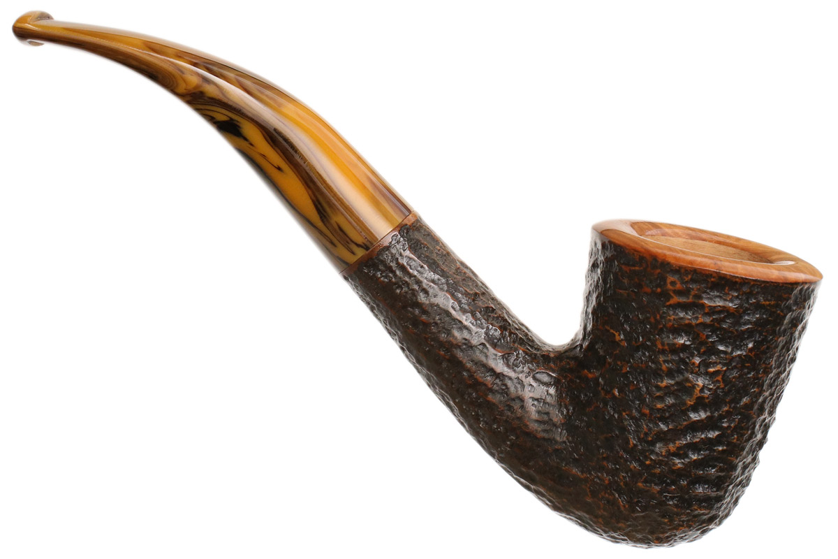 Italian Estate Savinelli Tundra Rusticated (611 EX) (6mm) (Unsmoked)