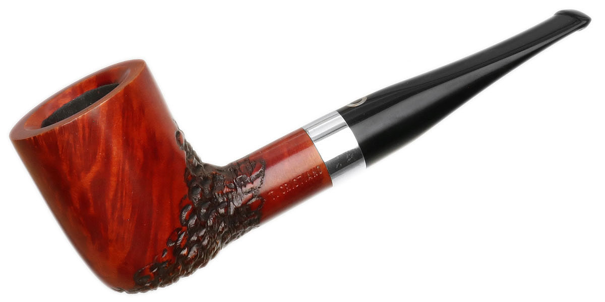 Italian Estate T. Cristiano Metamorfosi Partially Rusticated Dublin with Silver (C501) (9mm) (Unsmoked)