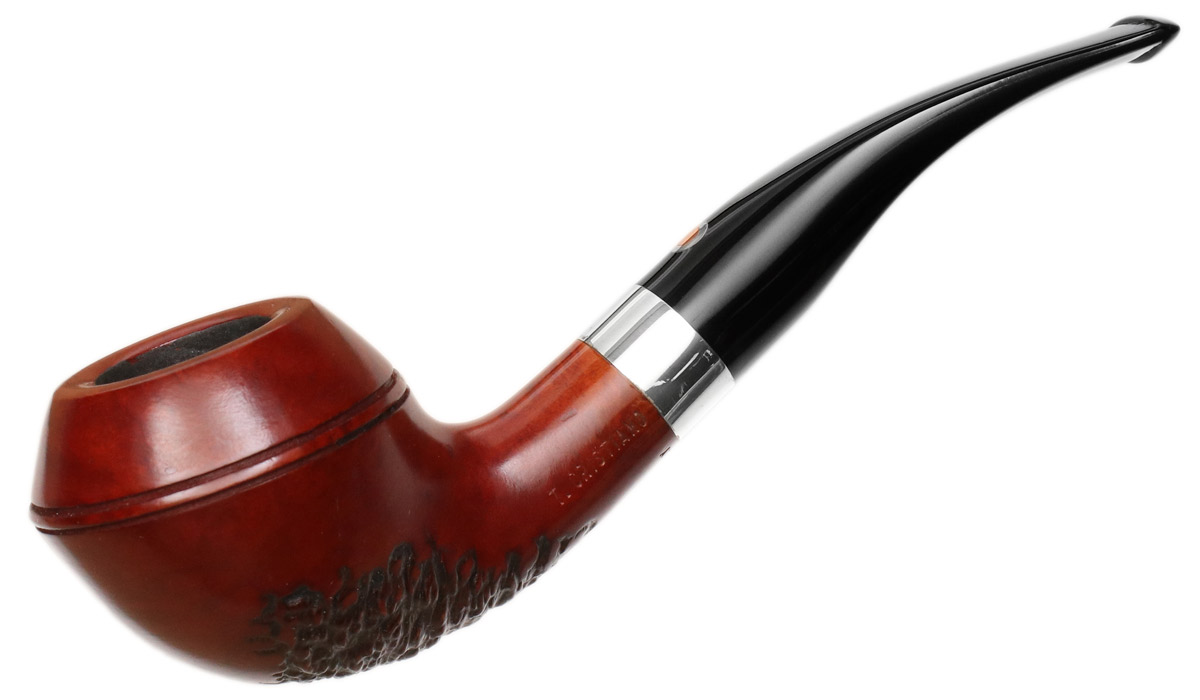Italian Estate T. Cristiano Metamorfosi Partially Rusticated Rhodesian with Silver (C500) (9mm) (Unsmoked)