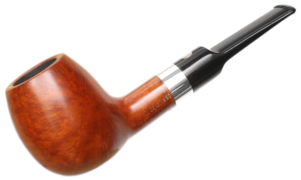 Italian Estate T. Cristiano Metamorfosi Smooth Brandy with Silver (A510) (9mm) (Unsmoked)