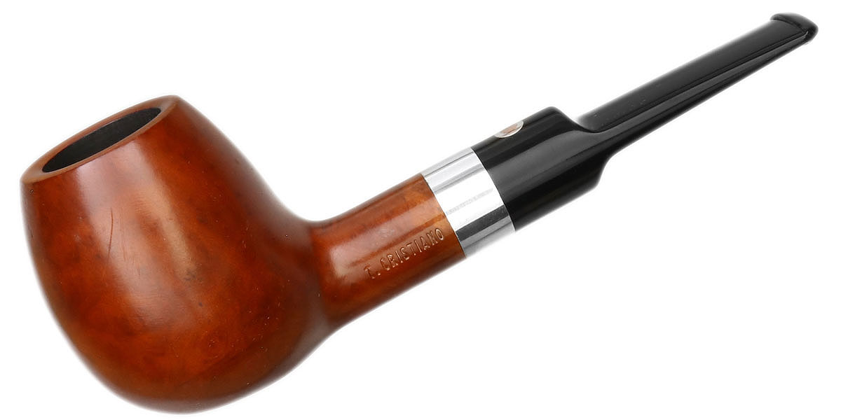 Italian Estate T. Cristiano Metamorfosi Smooth Brandy with Silver (A510) (9mm) (Unsmoked)