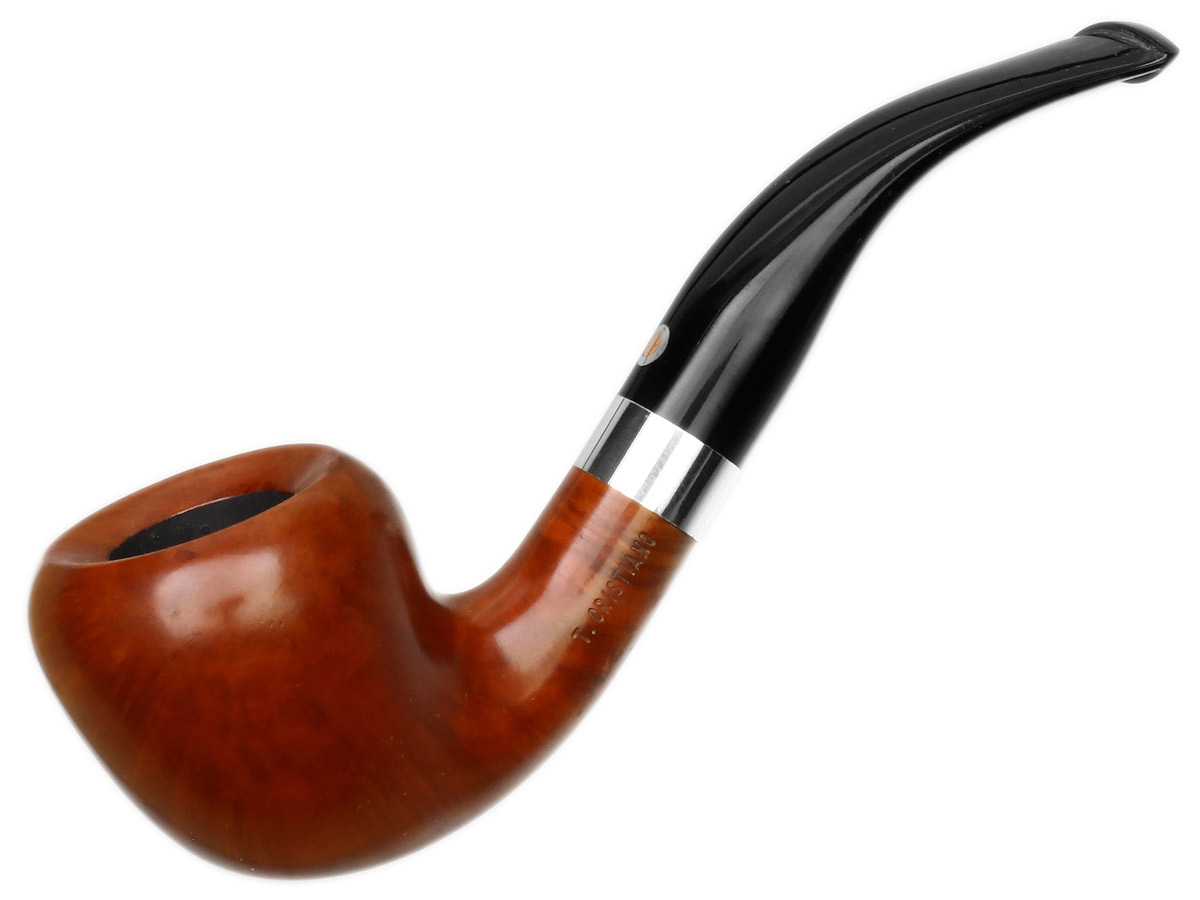 Italian Estate T. Cristiano Metamorfosi Smooth Acorn with Silver (A505) (9mm) (Unsmoked)