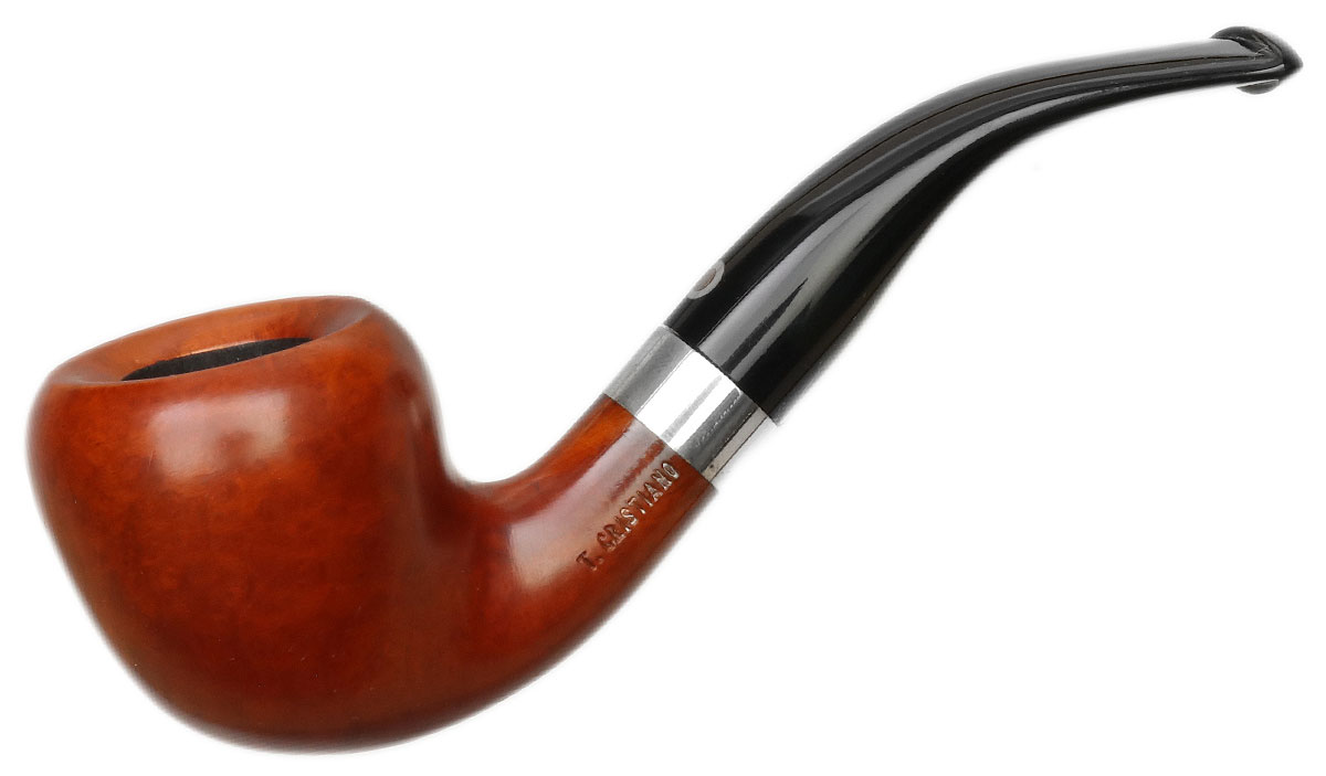 Italian Estate T. Cristiano Metamorfosi Smooth Acorn with Silver (A505) (9mm) (Unsmoked)
