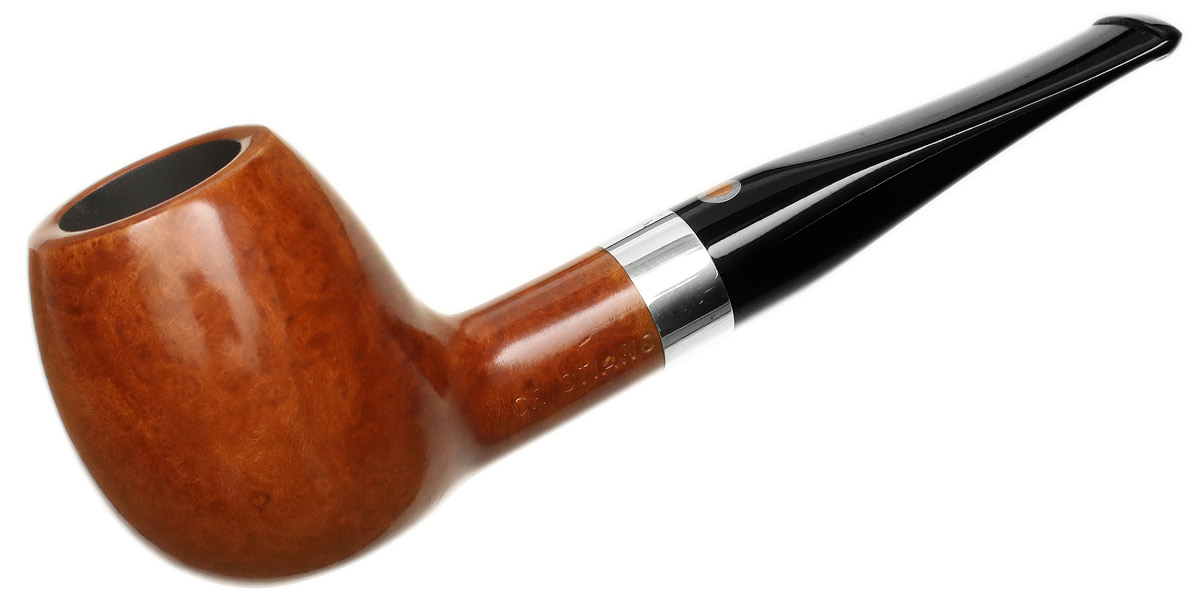 Italian Estate T. Cristiano Metamorfosi Smooth Apple with Silver (410) (9mm) (Unsmoked)