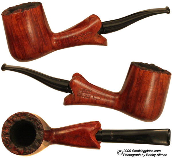 Italian Estate Caminetto "Moustache" Ascorti-Radice Smooth (Early 1970s)