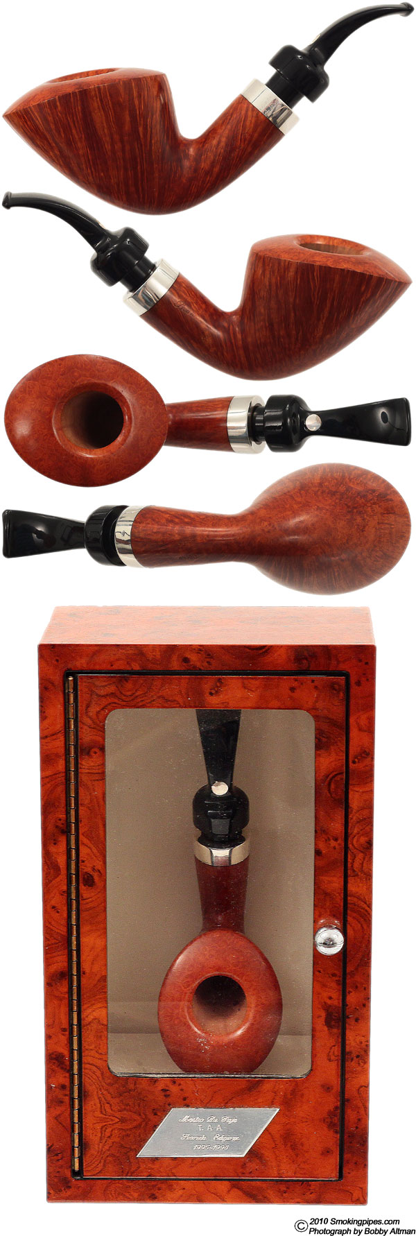 Italian Estate Mastro De Paja Ciocco Gigante Fiammata Bent Dublin (Sun) (Unsmoked)