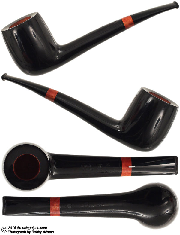 Italian Estate Castello Perla Nera Bent Canadian (N46) (KK) (2007) (Unsmoked)