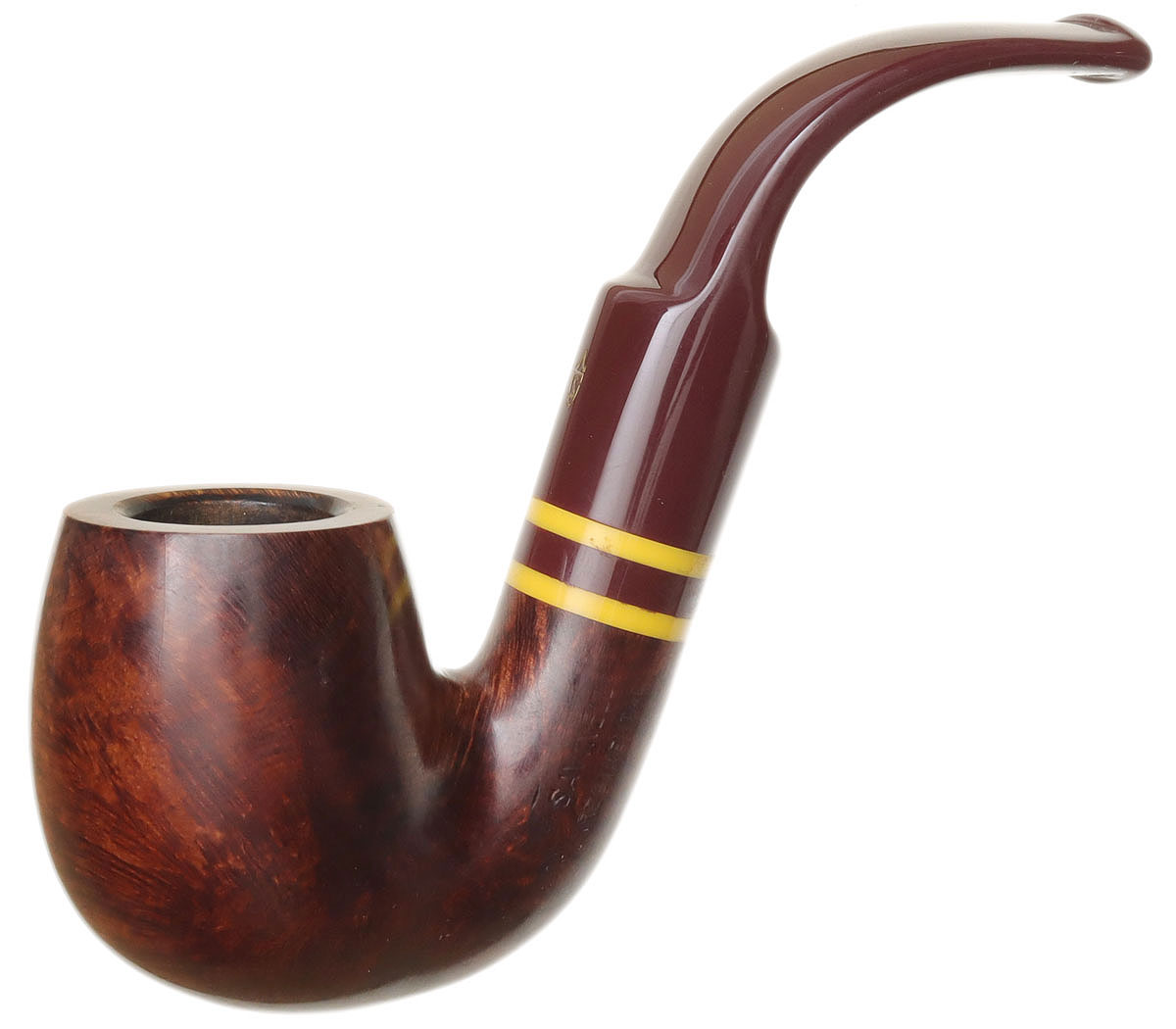 Italian Estate Savinelli Regimental Smooth Bordeaux (614) (6mm)