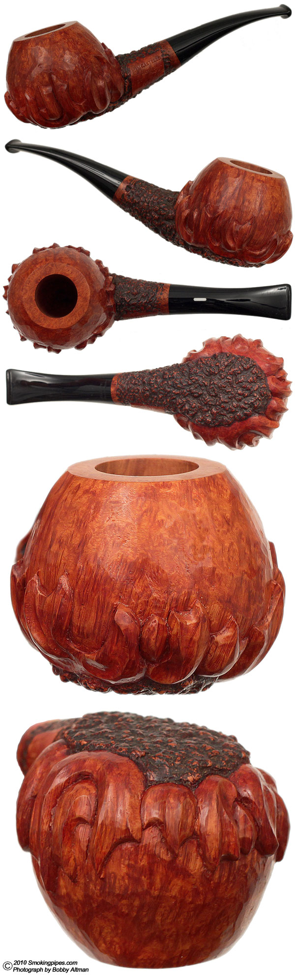 Italian Estate Castello Flame Bent Apple (D7) (1999) (Unsmoked)