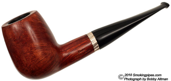 Italian Estate Dante Meliora Cogito Smooth Billiard with Silver Band