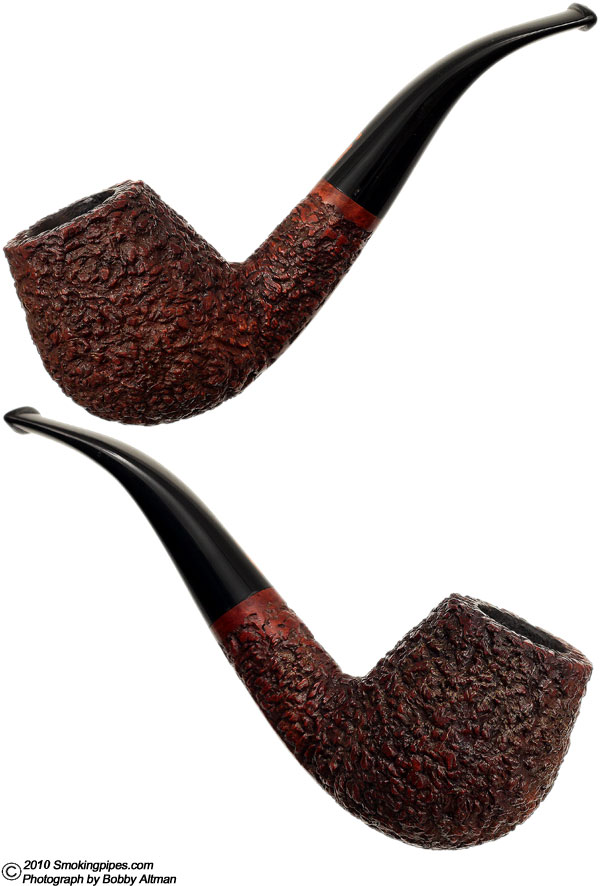 Italian Estate Tonino Jacono Knight Rusticated Bent Billiard