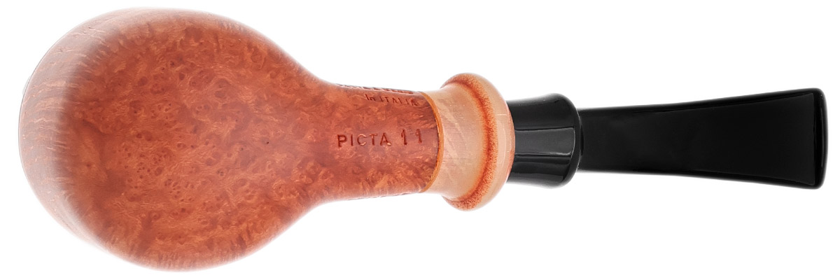 Italian Estate Ser Jacopo Picta Van Gogh Bent Pot with Horn (11) (Unsmoked)