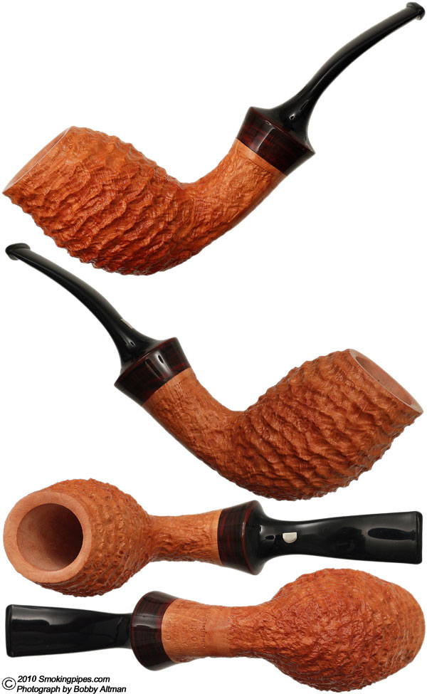 Italian Estate Damiano Rovera Zircone Bent Egg (2010) (Unsmoked)