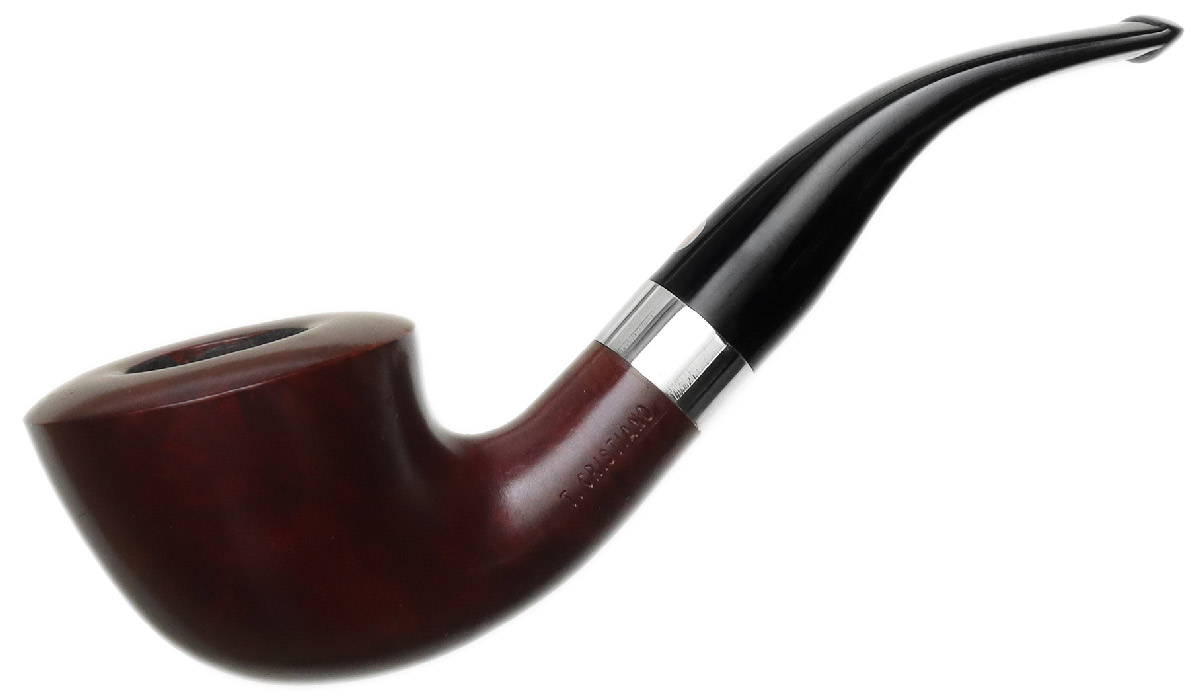 Italian Estate T. Cristiano Metamorfosi Smooth Bent Dublin with Silver (B509) (9mm) (Unsmoked)