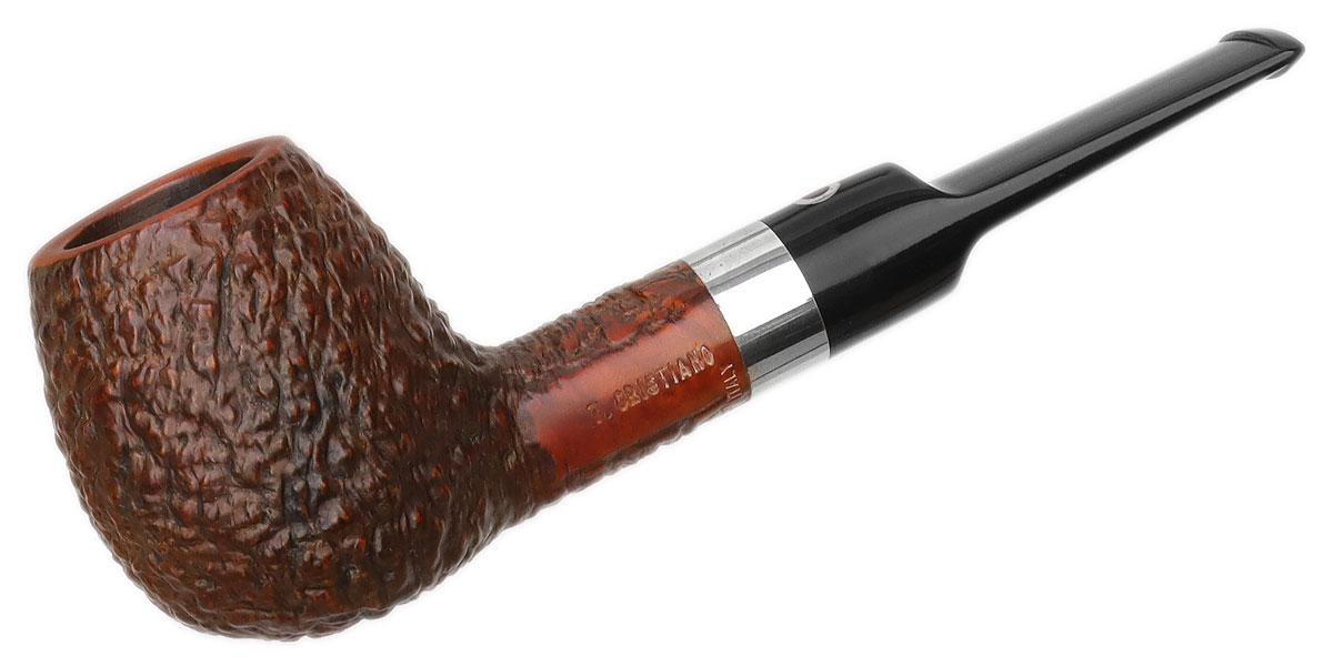 Italian Estate T. Cristiano Metamorfosi Rusticted Apple with Silver (D510) (9mm) (Unsmoked)
