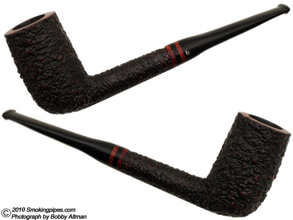Italian Estate Becker Rusticated Stacked Billiard (1983-1990) (with Stem Repair)