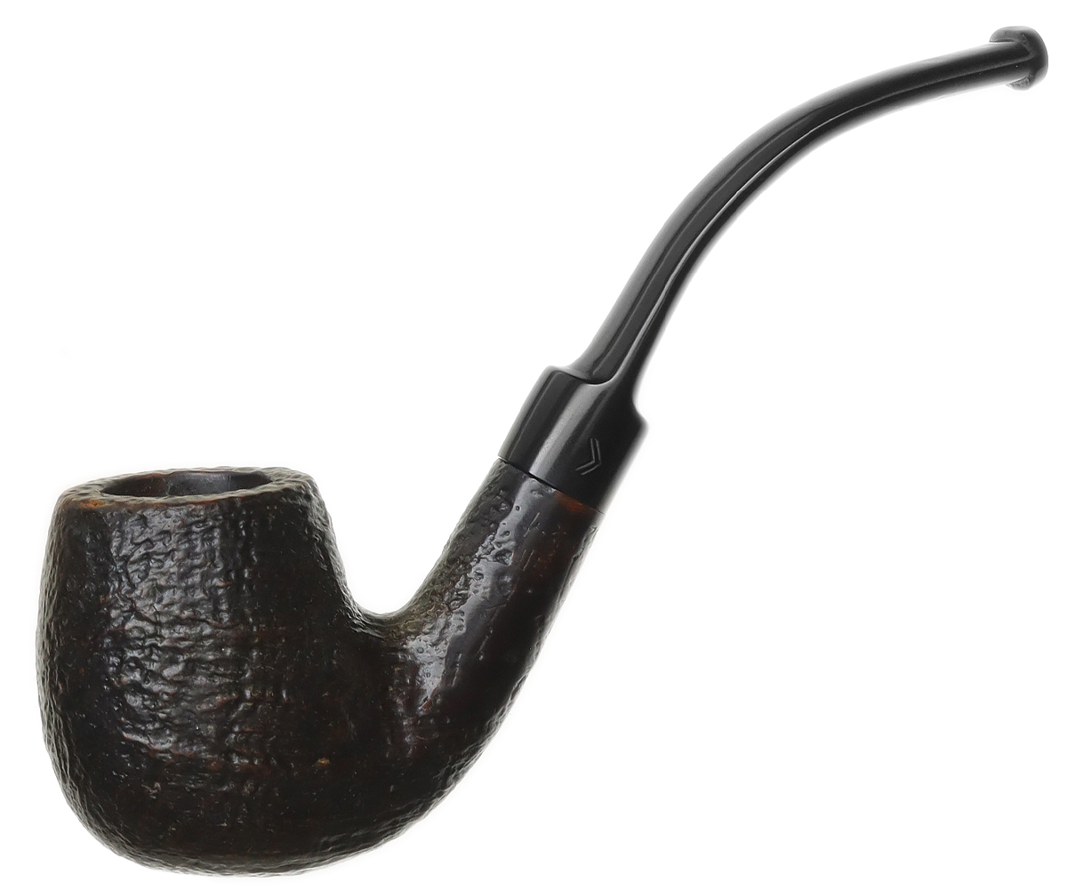 Italian Estate Cadet Sandblasted Bent Billiard (B602)