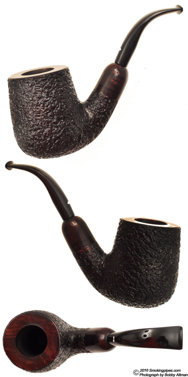Italian Estate Caminetto Moustache Bent Billiard (Unsmoked)
