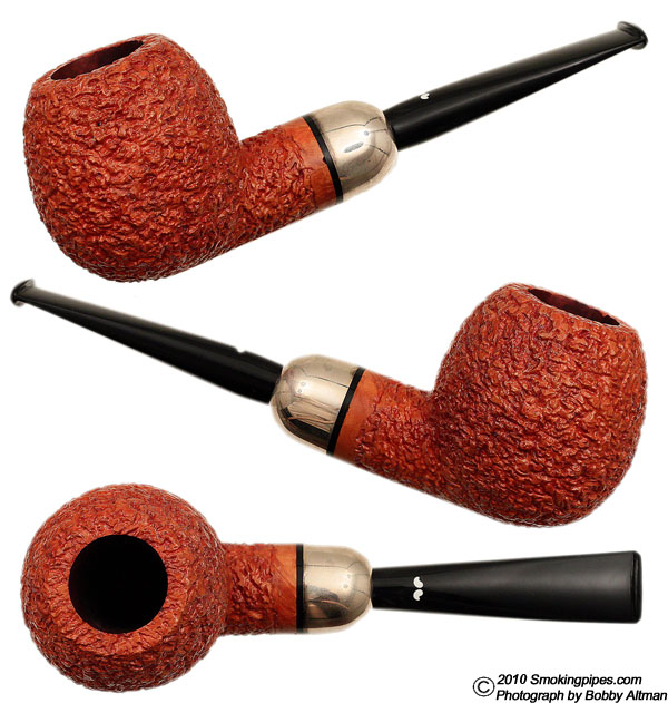 Italian Estate Caminetto Rusticated Apple with Silver Mount (8*L*10) (Unsmoked)