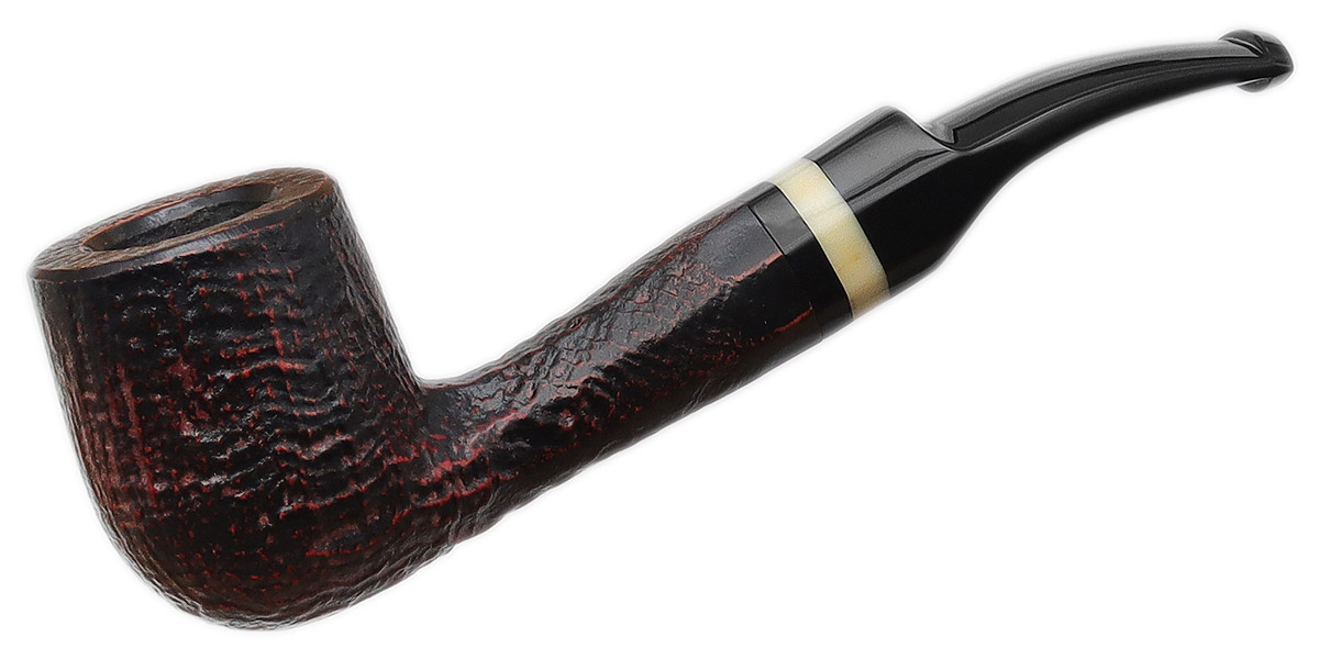 Italian Estate Aldo Velani 21 Century Sandblasted Bent Billiard (430)