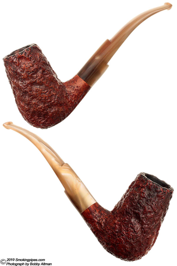 Italian Estate Caminetto Business Bent Billiard (115) (KS) (1970s) (Replacement Tenon)
