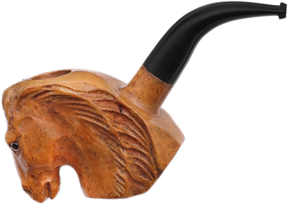 Italian Estate Unknown Carved Horse (Unsmoked)