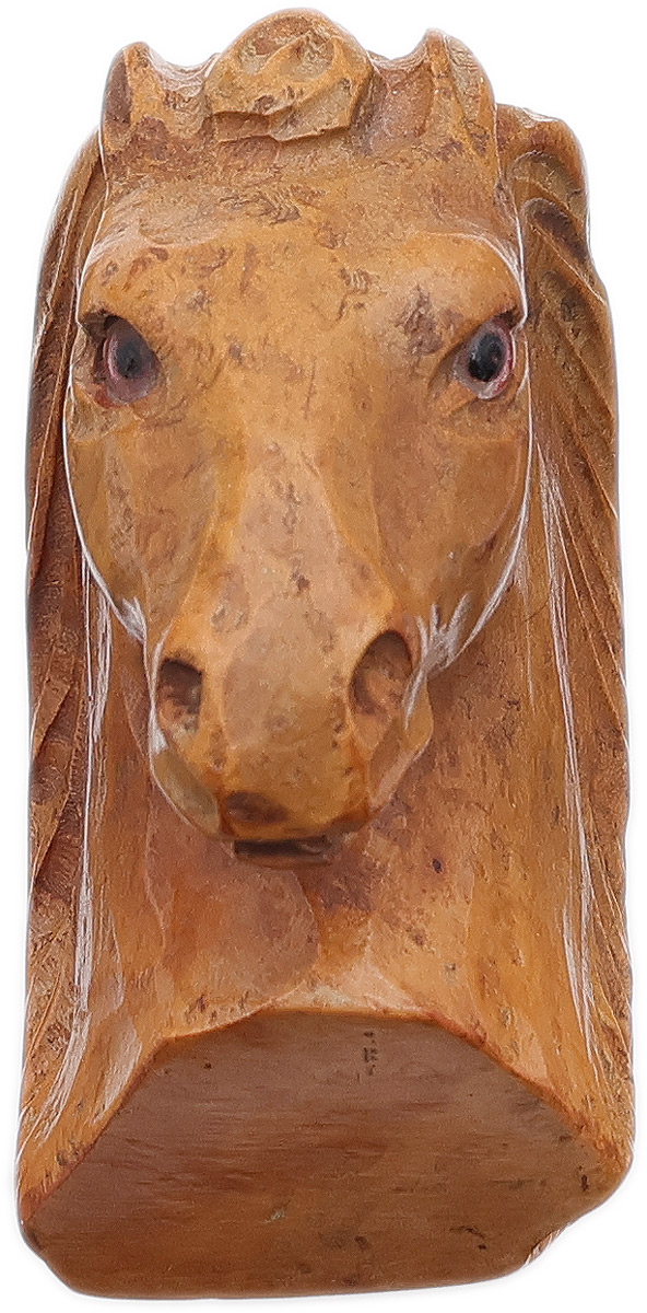 Italian Estate Unknown Carved Horse (Unsmoked)
