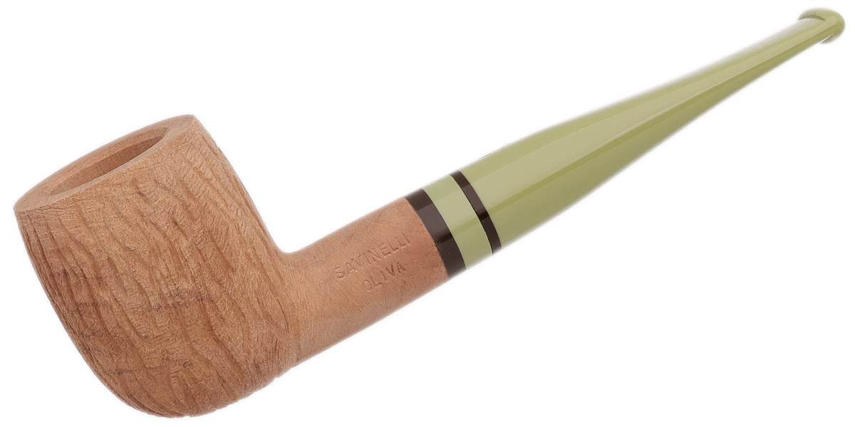 Italian Estate Savinelli Oliva Rusticated Natural (106) (6mm) (Unsmoked)