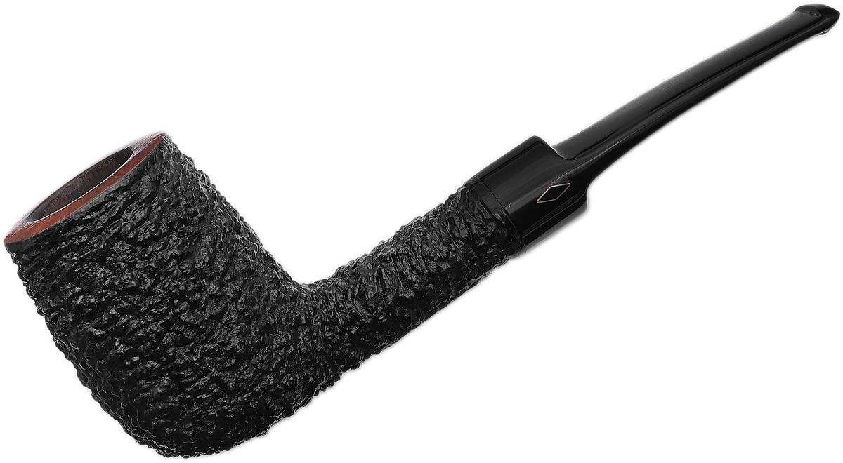 Italian Estate Brebbia Rocciata Black Bent Billiard (100)