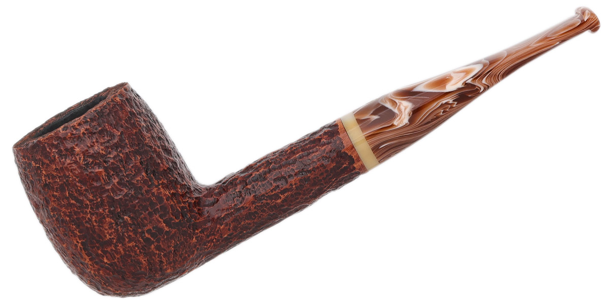 Italian Estate Savinelli Dolomiti Rusticated (128) (6mm) (Unsmoked)