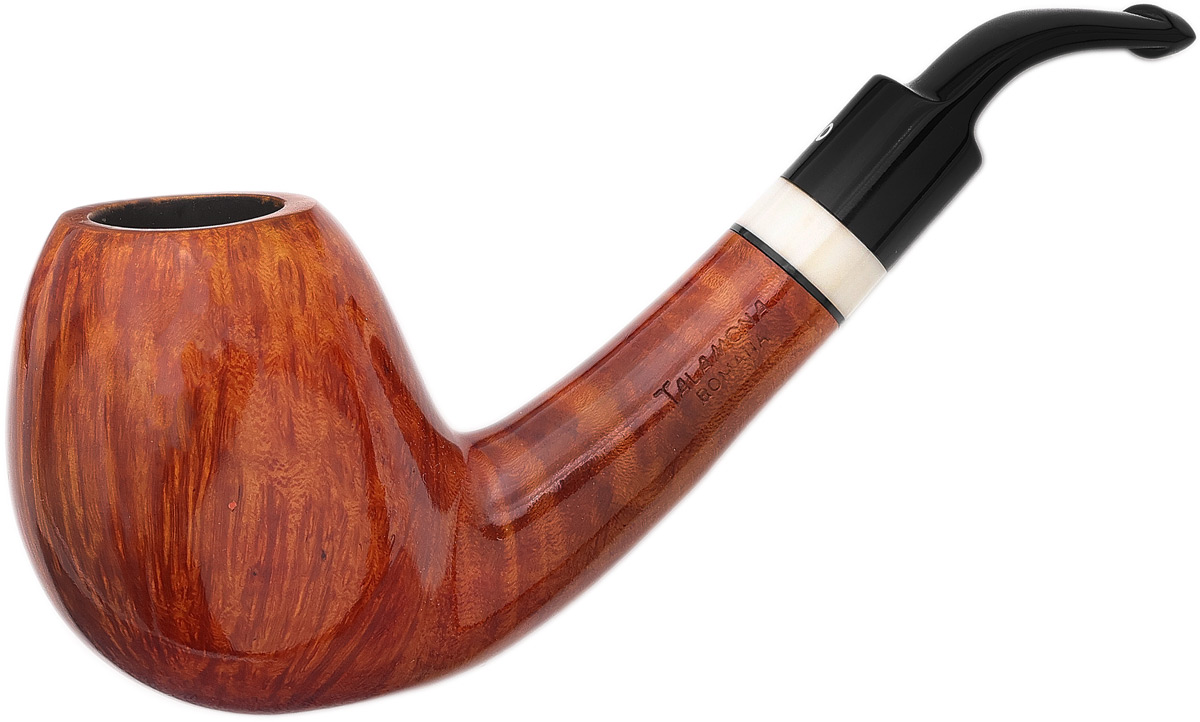 roman tobacco Talamona Romana Smooth Bent Egg (9mm) Tobacco Pipe