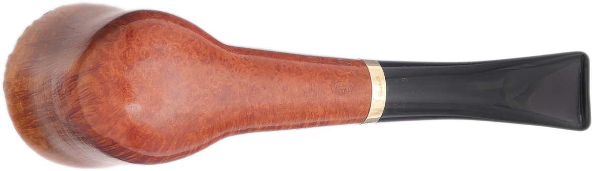 Italian Estate Castello Collection Great Line Fiammata Bent Dublin with Gold (K) (1993)