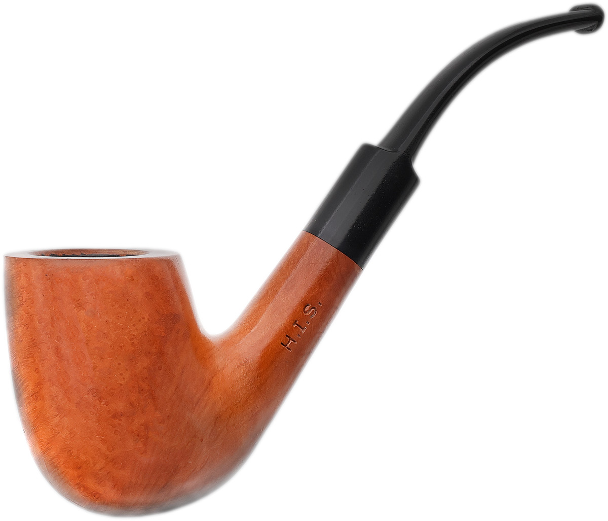 Italian Estate H.I.S. Smooth Bent Billiard (Unsmoked)