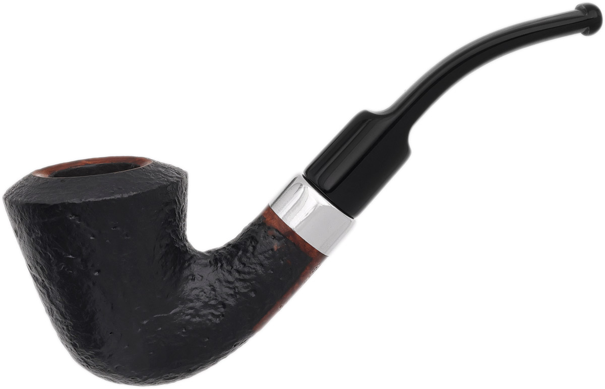 Italian Estate Lorenzetti Sandblasted Bent Dublin (9mm) (Unsmoked)