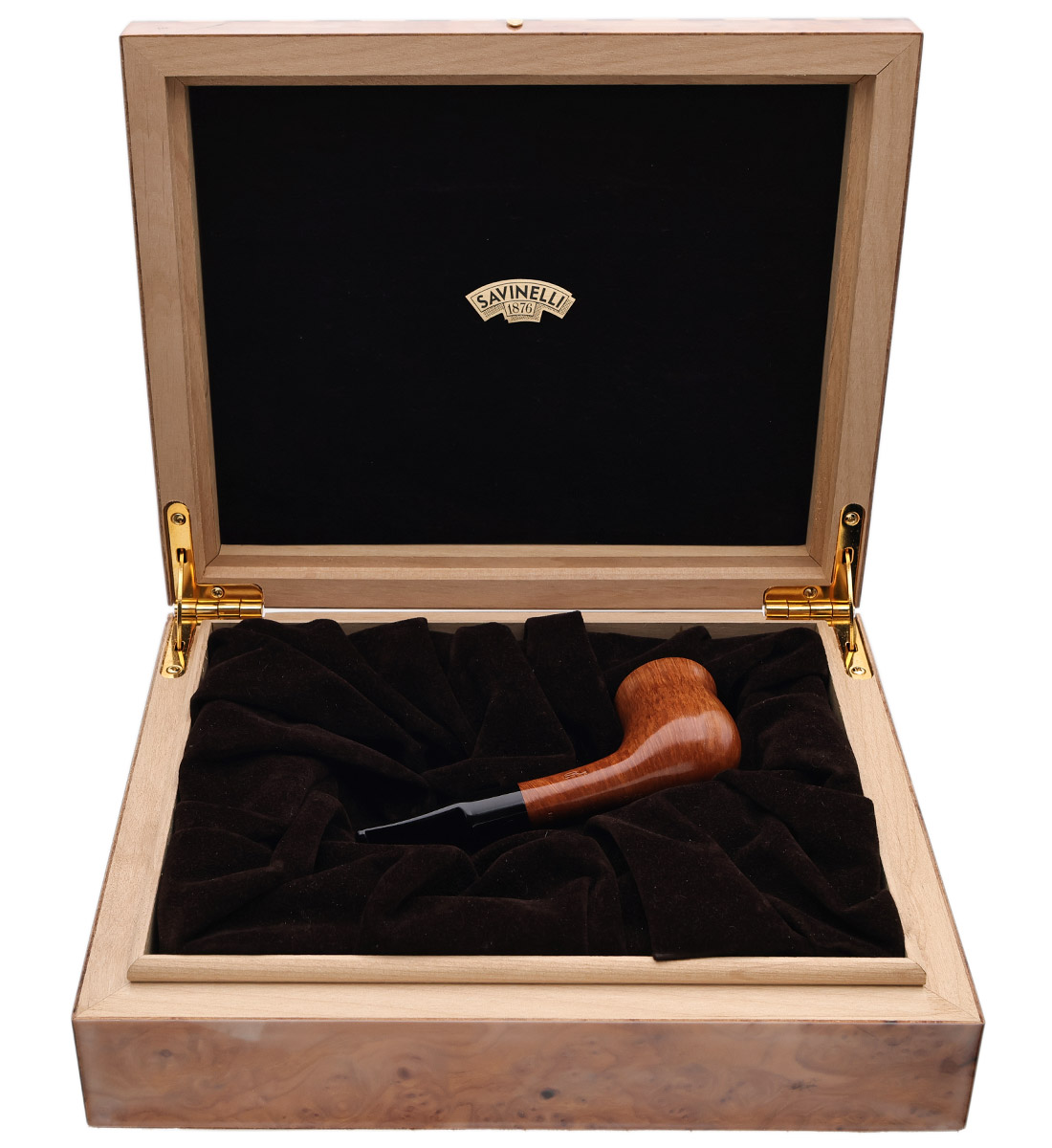 Italian Estate Savinelli VIP Autograph Smooth Urn (9/27) (XI) with Presentation Box (6mm) (Unsmoked)