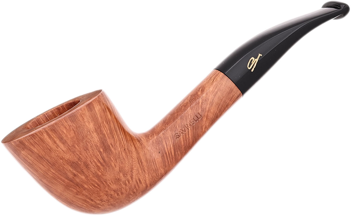 Italian Estate Savinelli VIP Autograph Smooth Bent Dublin (4/11) (XV) with Presentation Box (Unsmoked)