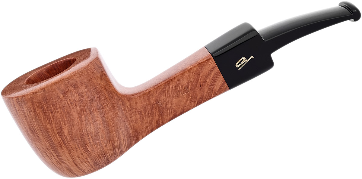 Italian Estate Savinelli VIP Autograph Smooth Bent Dublin (15/31) (X) with Presentation Box (Unsmoked)