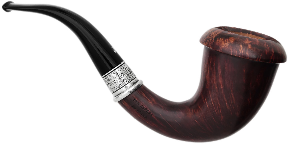 Italian Estate Ser Jacopo Millenneum Edizione Limite Smooth Calabash with Silver (56) (Unsmoked)