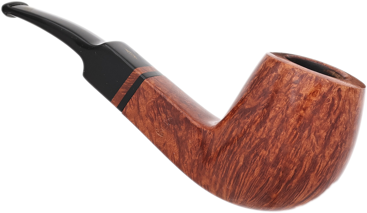 Savinelli Linea Artisan Smooth Bent Egg Tobacco Pipe
