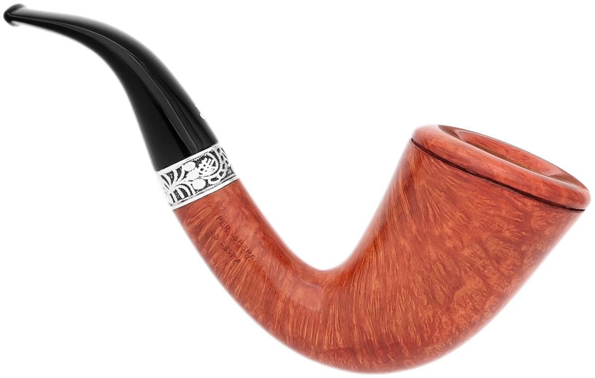 Italian Estate Ser Jacopo Domina 99 Smooth Calabash with Silver (146) (Unsmoked)